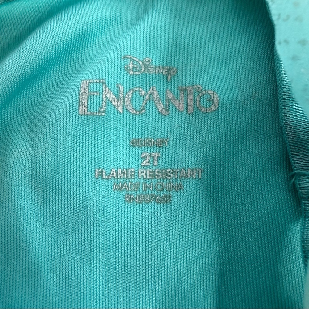 Disney Aqua Nightgown with Encanto Characters - Picture 2 of 4